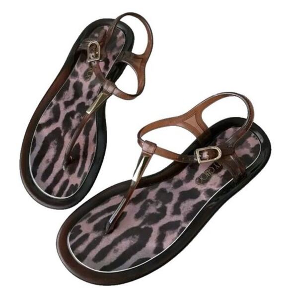 JIMMY CHOO Thong Sandals Size 9 - Picture 1 of 9